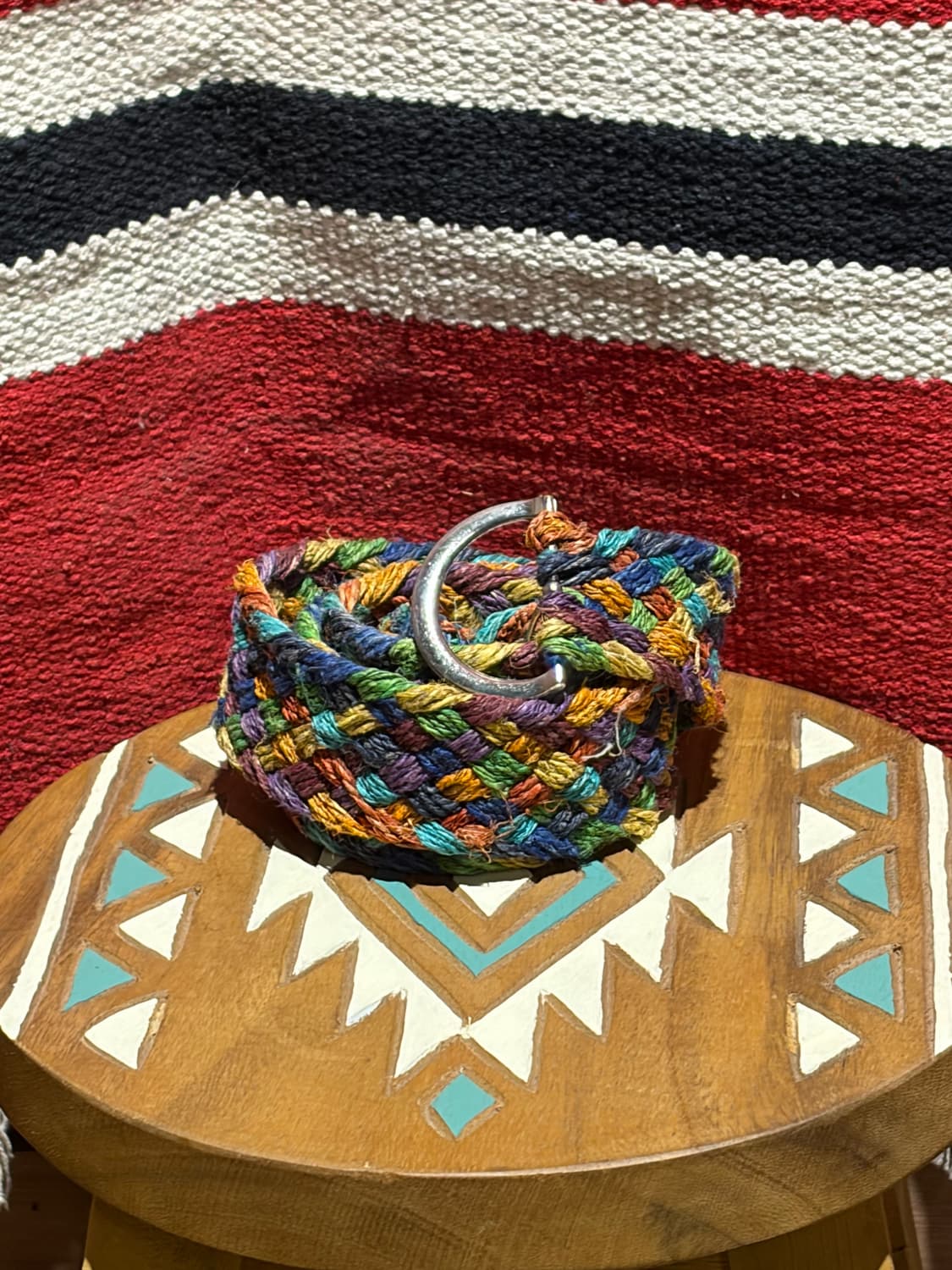 웨스턴 에스닉 위빙 벨트 / western ethnic belt 상품이미지1