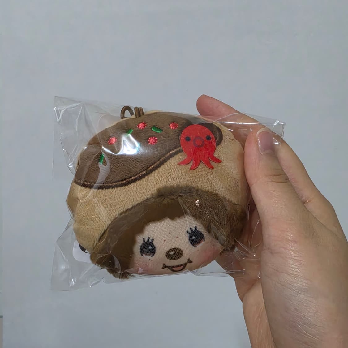 몬치치 타코야키 얼굴 키링 상품이미지1
