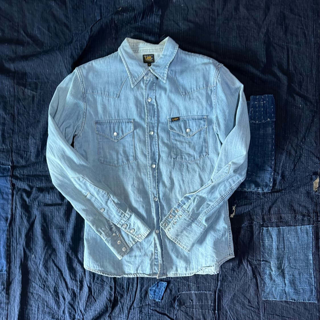 Lee 데님 웨스턴 셔츠 M 상품이미지1