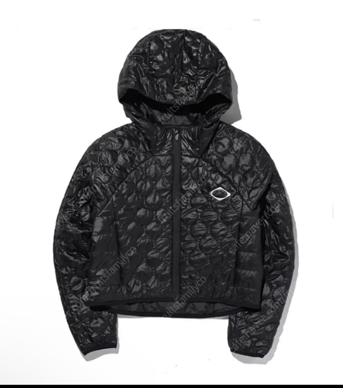 미스치프 롬버스 퀼티드 자켓 패딩 블랙 상품이미지1