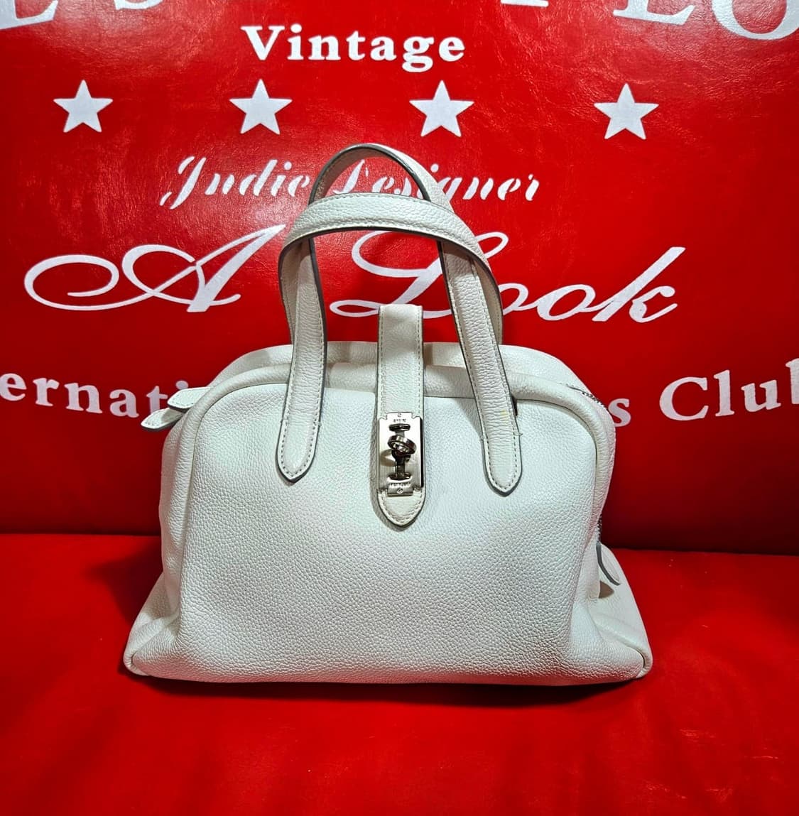 분크(Vunque) 미니 화이트 토트백 상품이미지2