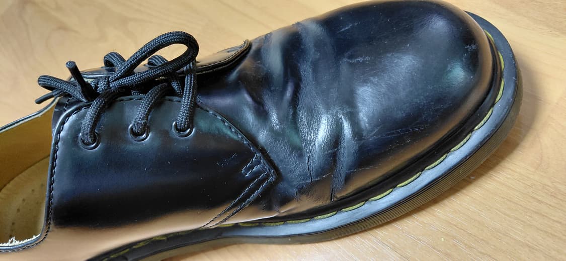 닥터마틴 1461 스무스 블랙 3홀 UK8 (270) 상품이미지7