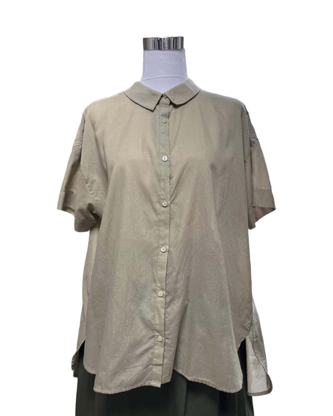 Overfit back shirring shirt 상품이미지6