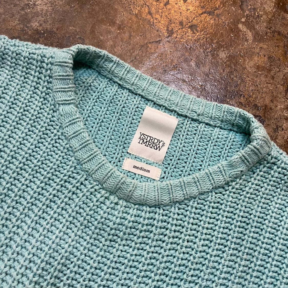 (M) YSTRDY'S TMRRW 데미지 니트 상품이미지2