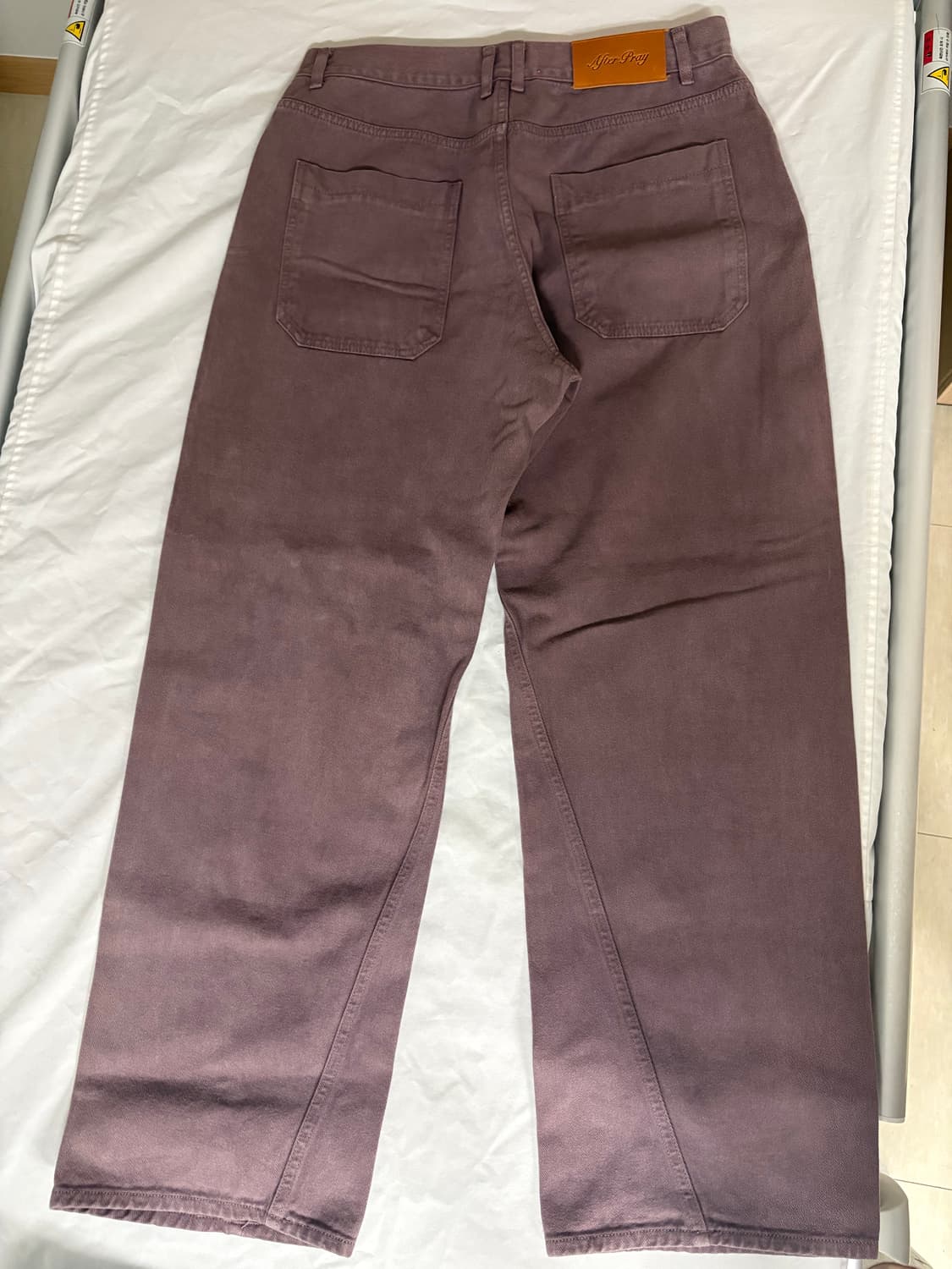 애프터 프레이 그레이프 데님 팬츠 L 상품이미지1