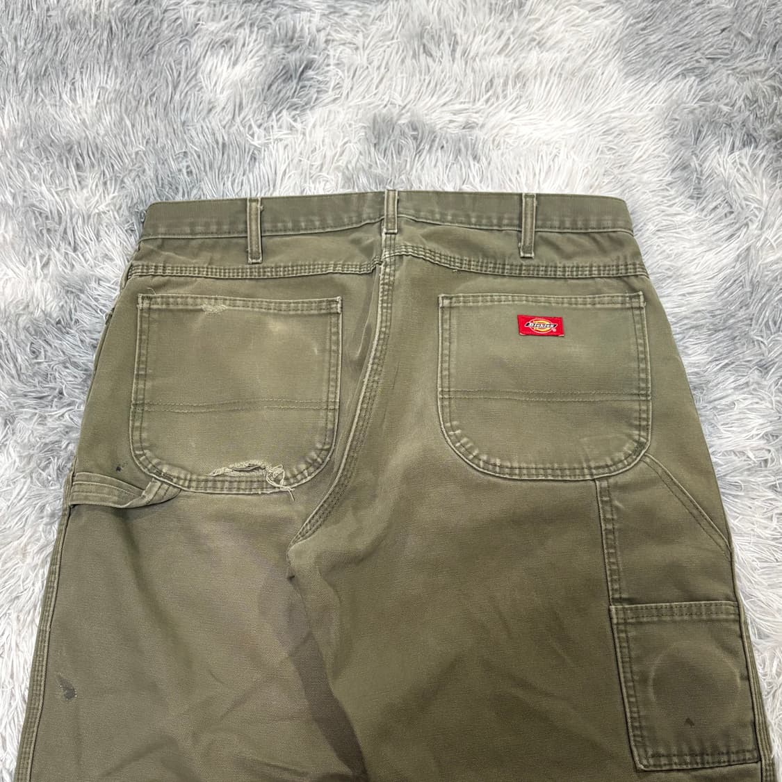 빈티지 디키즈 1939 카펜터 팬츠 RMS 그린 상품이미지6