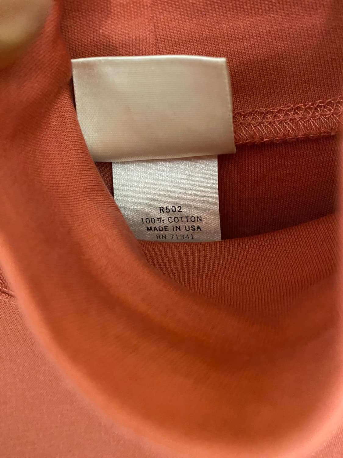 70~80's L.L. BEAN turtleneck t-shirts  상품이미지6