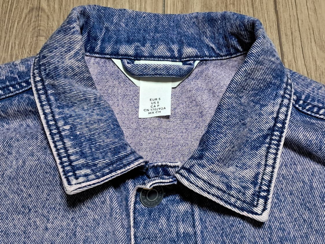 에이치앤엠 여성 데님자켓 S 상품이미지4