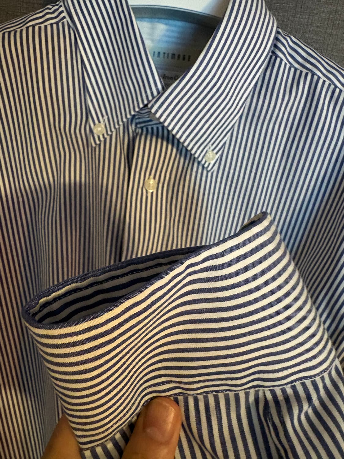 INTIMAGE 스트라이프 셔츠 상품이미지3