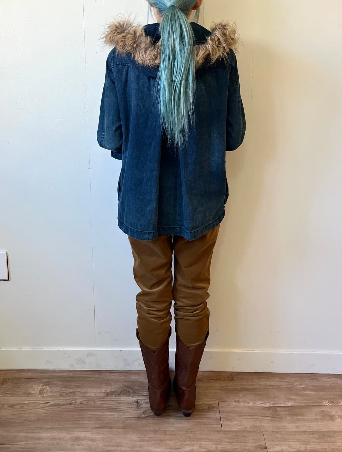 Cepo 데님 더플코트 자켓  상품이미지9