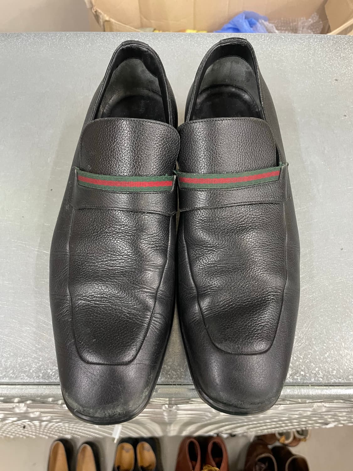 구찌 레더 로퍼 블랙 41.5 (gr-4501) 상품이미지5