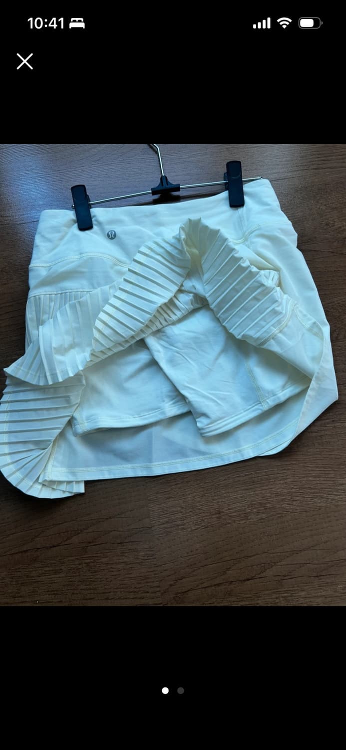 Lululemon yellow skort 4사이즈 상품이미지2