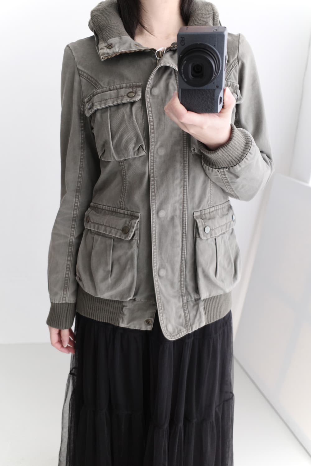 cargo pocket hood jacket 상품이미지7