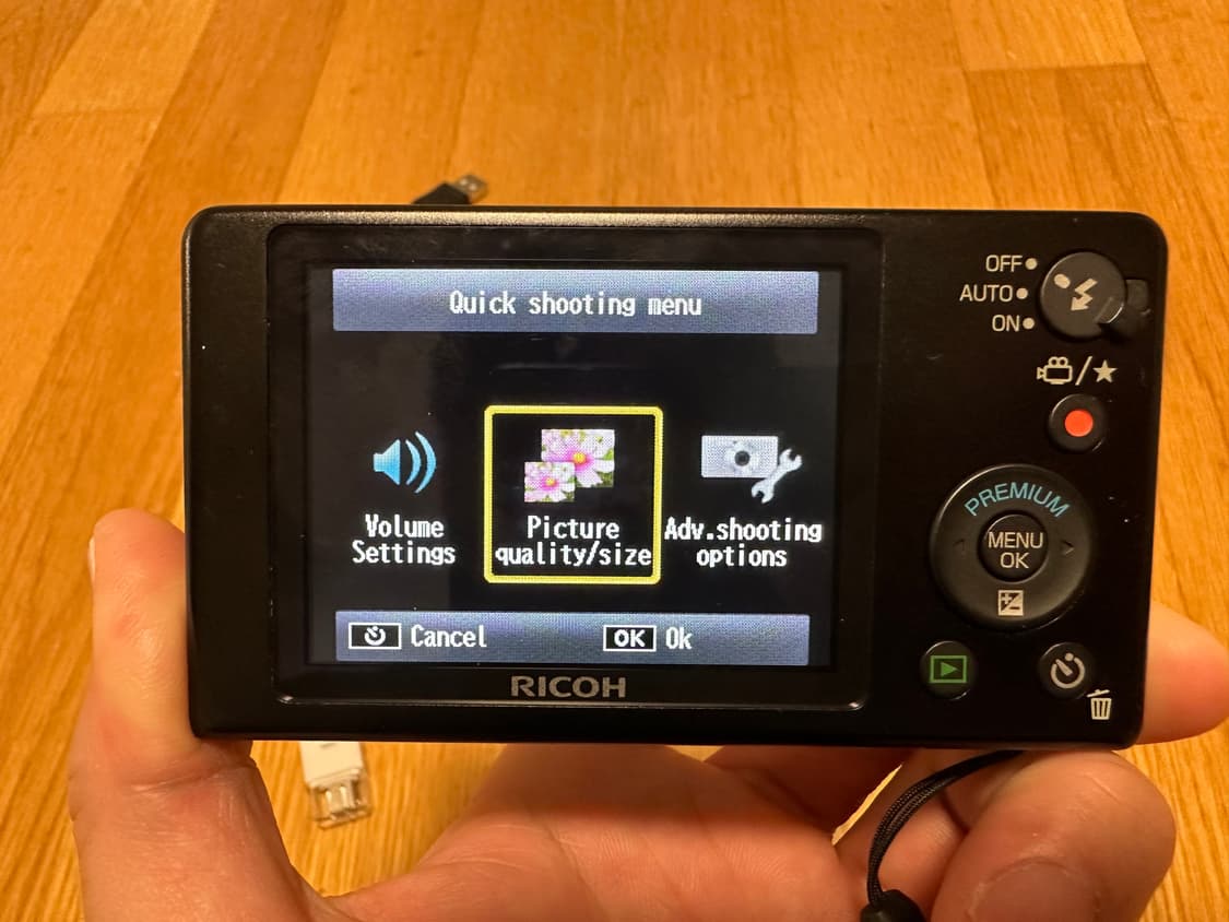 리코 RICOH PX 디지털카메라 희귀 빈티지디카 상품이미지10