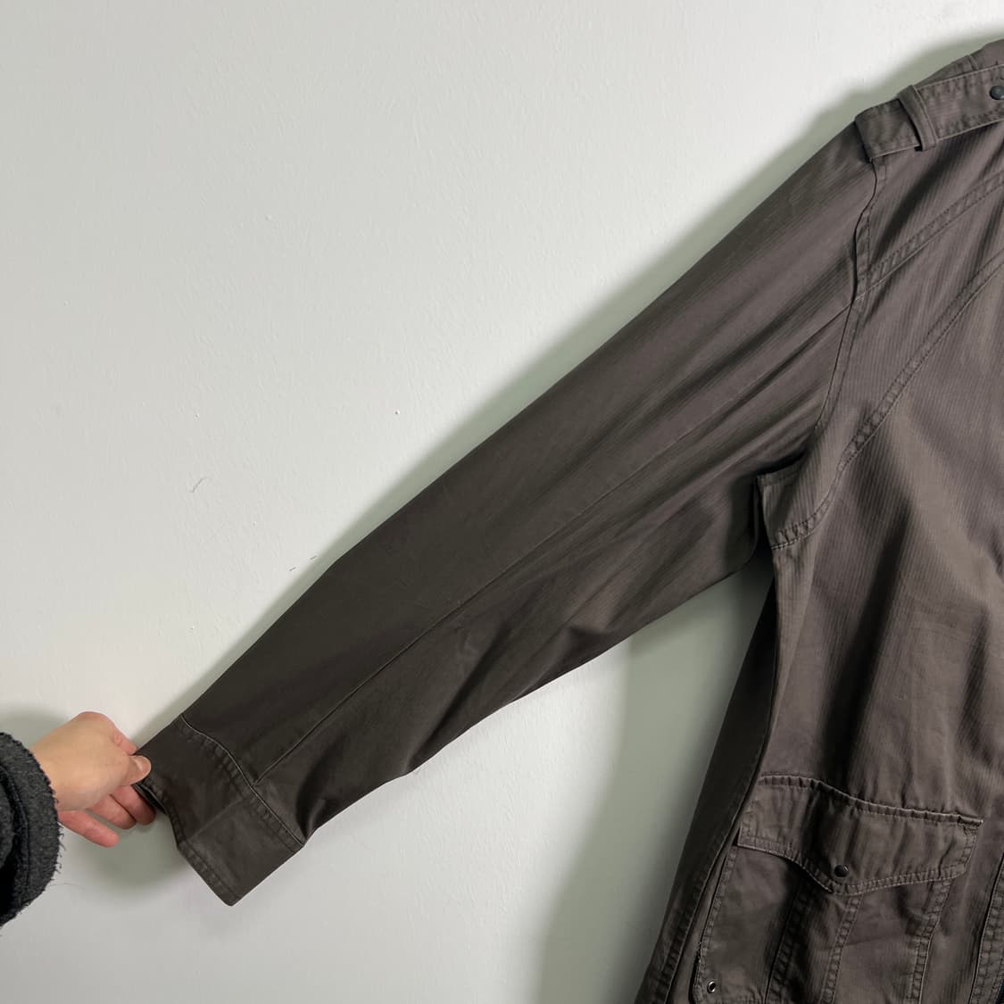 splendid satisfaction 카키 코튼 밀리터리 자켓 3XL 상품이미지8