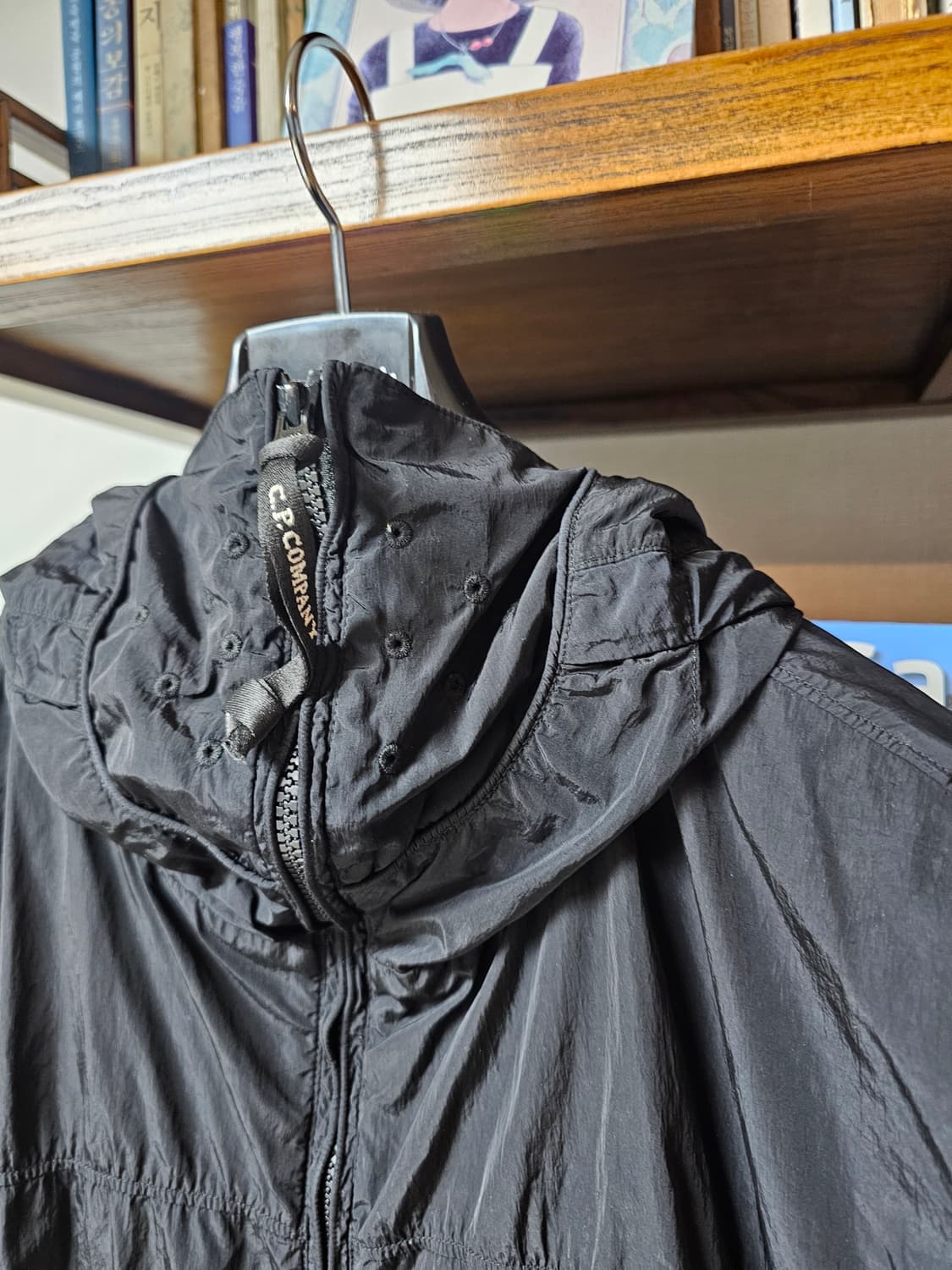 유행없이 입는 씨피 CP컴퍼니 고글 후드 자켓 100 나일론 상품이미지3