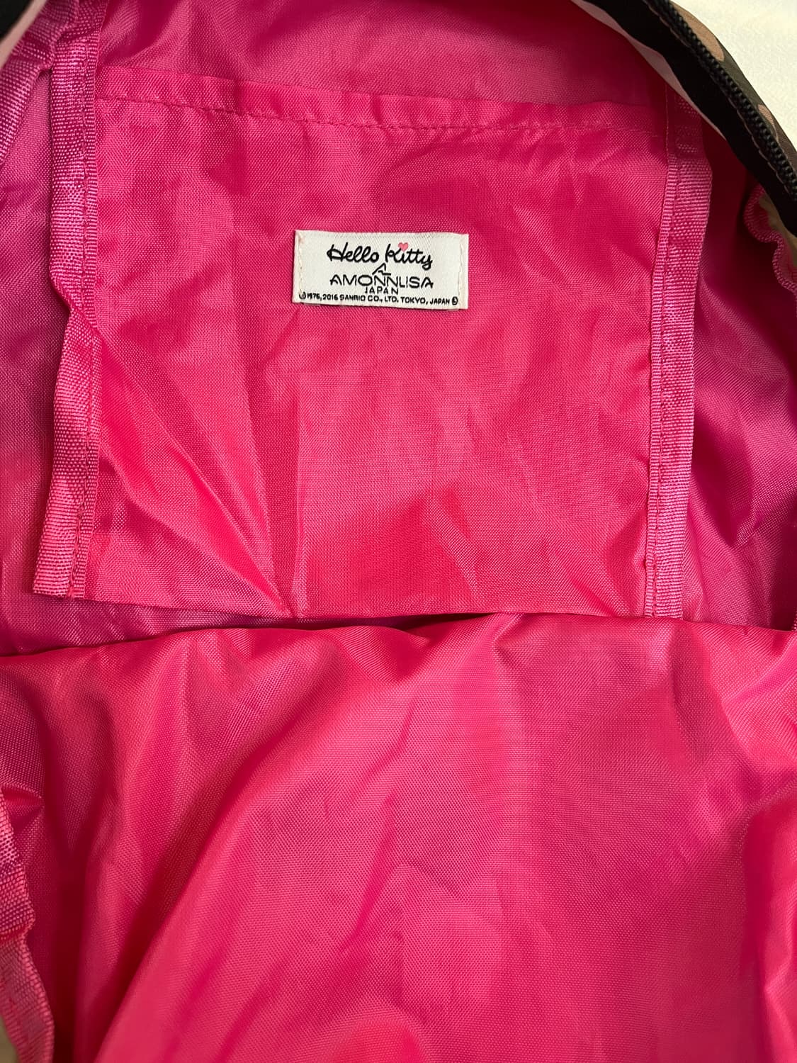 2016 밀리터리 키티 패턴 접이식 백팩 🎒 상품이미지8