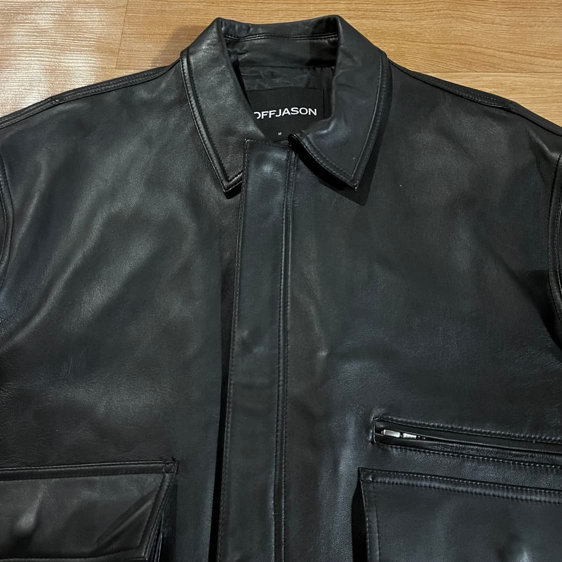 [100-105] 도프제이슨 오버핏 램스킨 자켓 상품이미지6