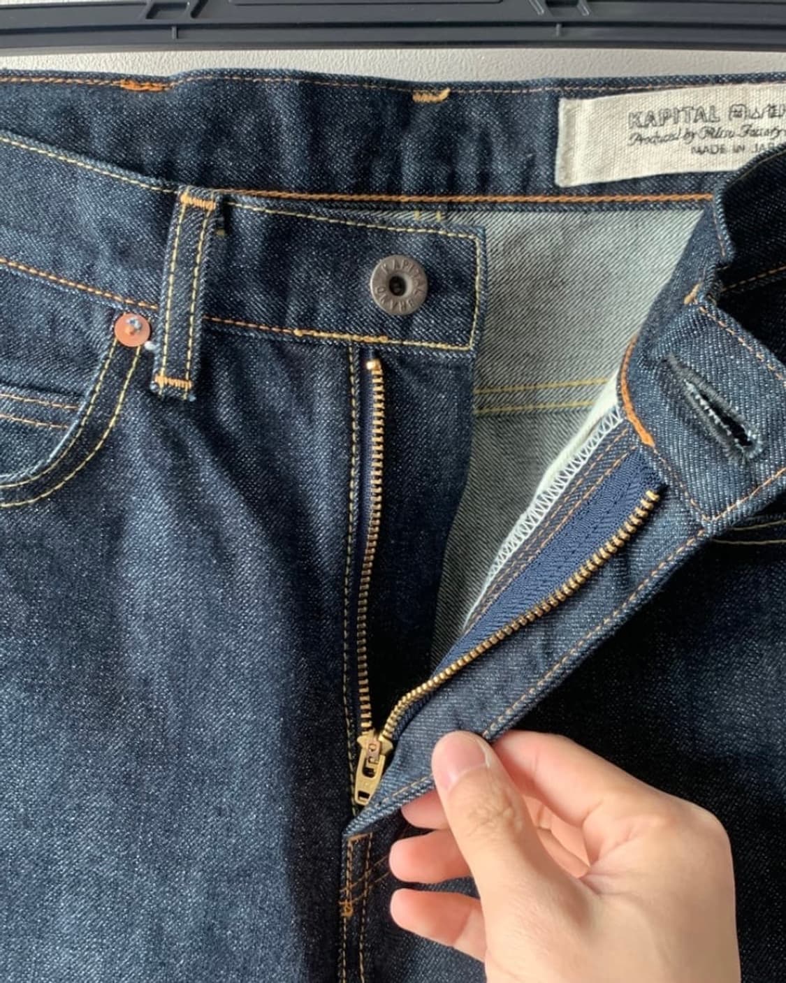 14oz 오카벨보 5p 플레어 데님 상품이미지5