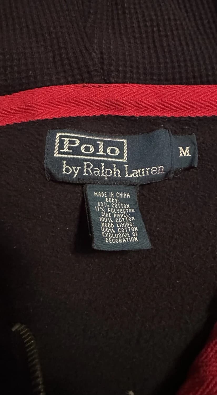 폴로 랄프 로렌 빅포니 스트라이프 후드 집업 상품이미지3