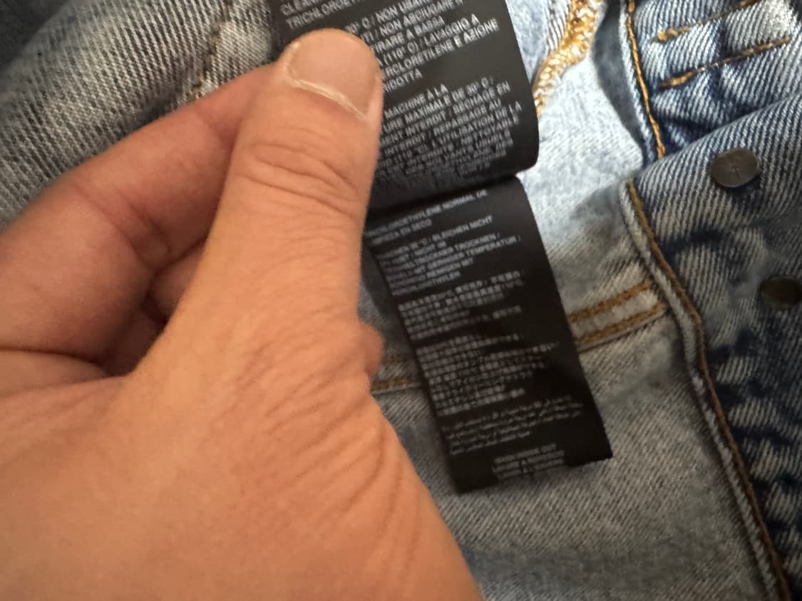 팜엔젤스 백로고 연청데님 자켓 M 상품이미지4