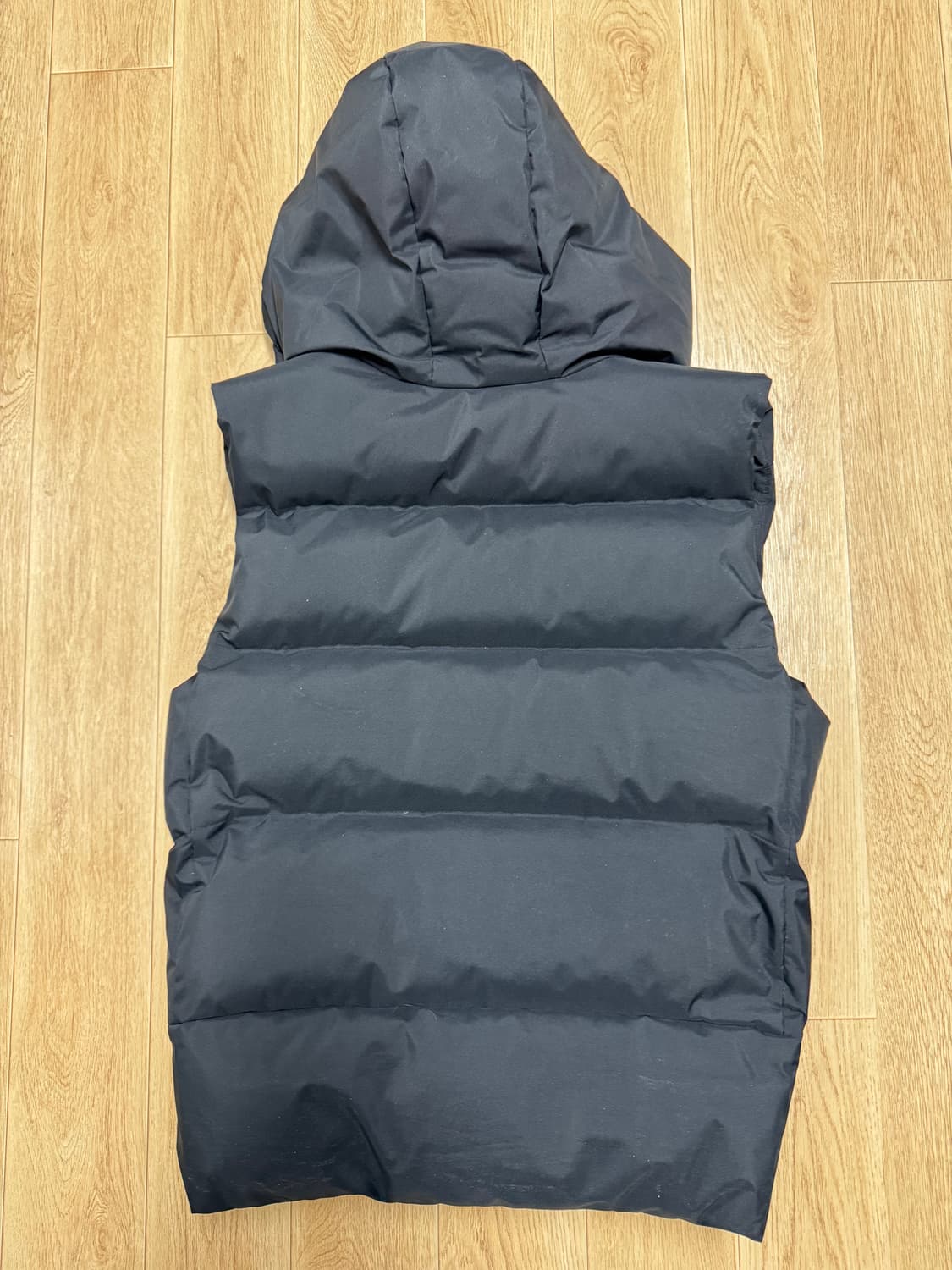 데상트 후드 조끼패딩 상품이미지5