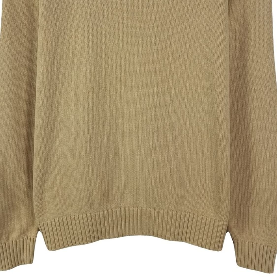 [리] 로고 자수 크루넥 니트 베이지 M18636 상품이미지5