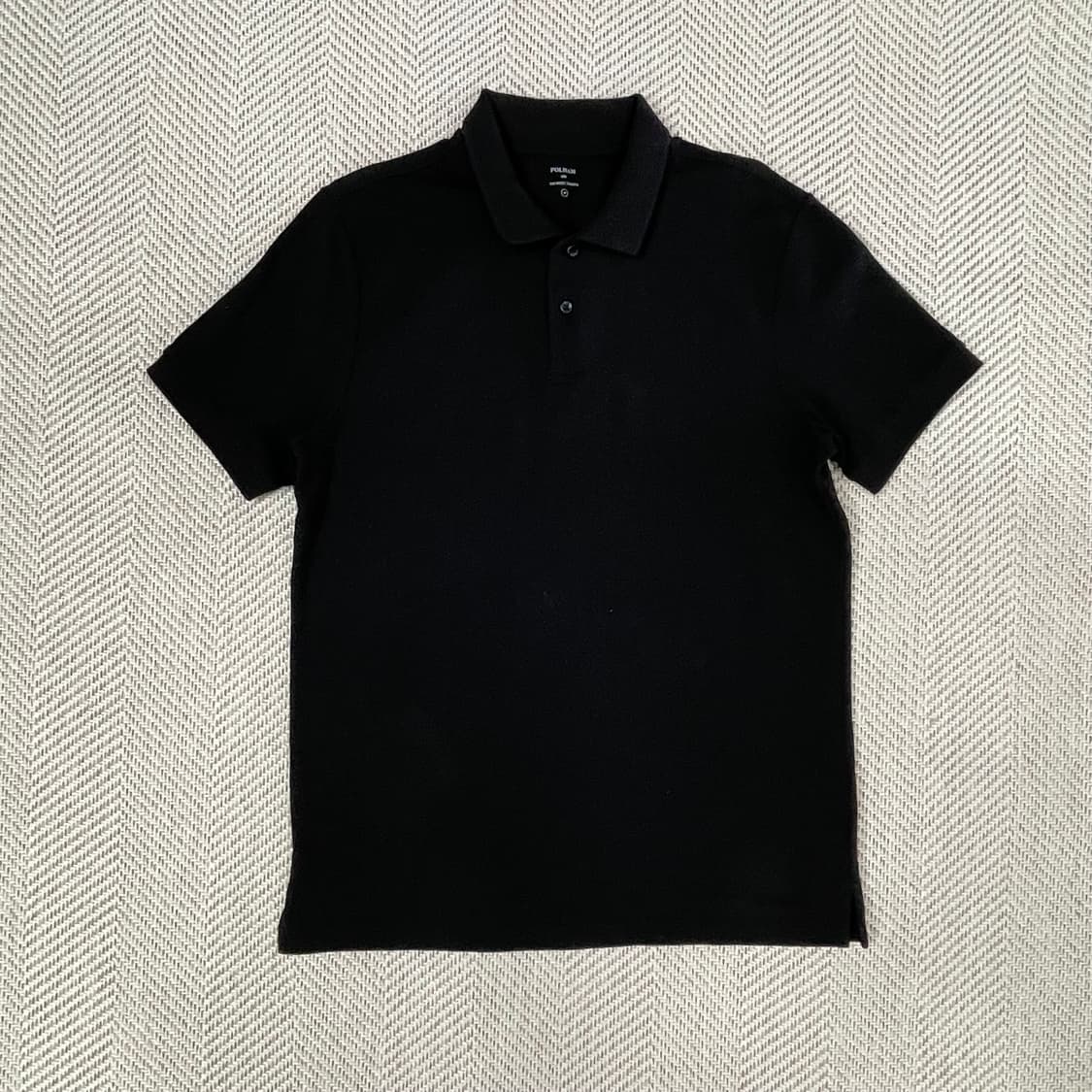 폴햄 기본 카라티 M 블랙 상품이미지1