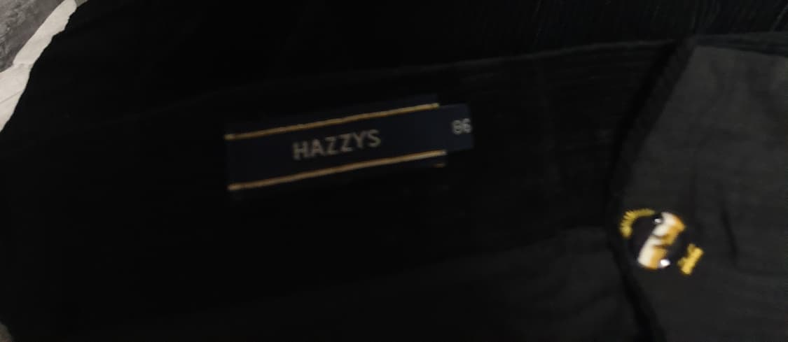 헤지스 핀턱 스트레이트핏 코듀로이 팬츠 블랙 (34) 상품이미지5