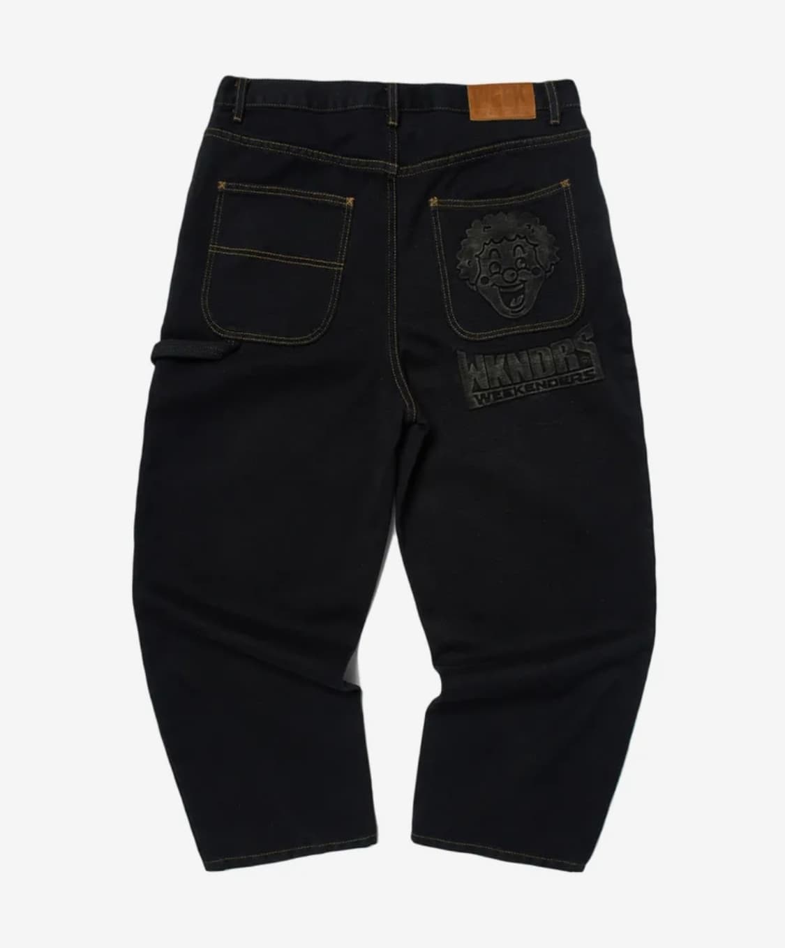 위캔더스 big pierrot denim 빅삐에로 데님 블랙 xl 상품이미지1