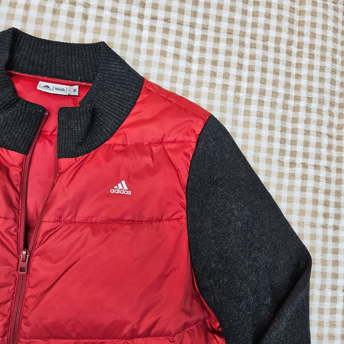 아디다스 골프 니트소매 경량패딩 남자100 상품이미지3