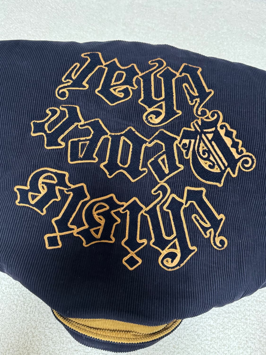 디스이즈네버댓 포르투나 코듀로이 바시티 자켓 상품이미지5