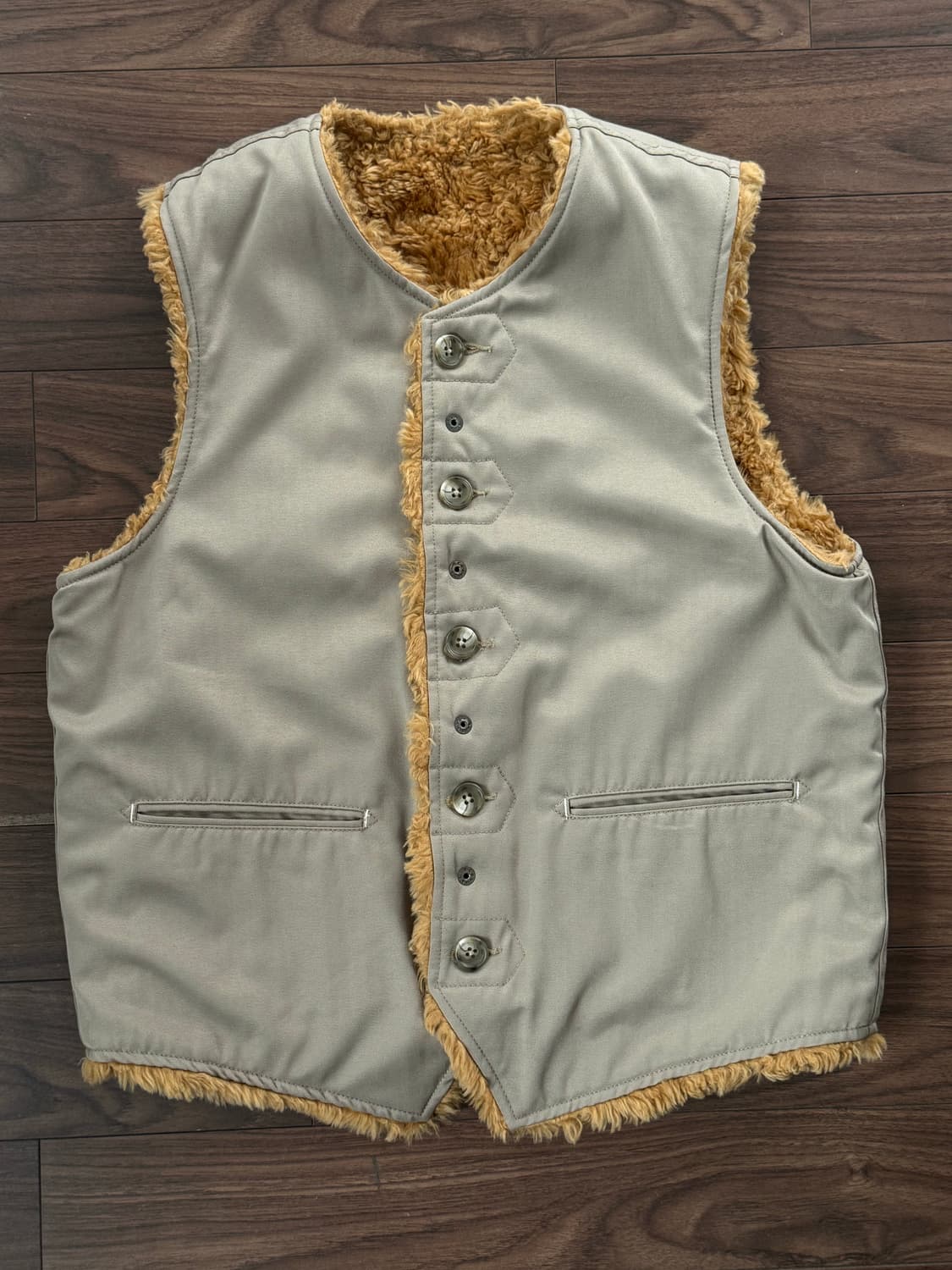 Engineered Garments 양털 조끼 S 상품이미지3