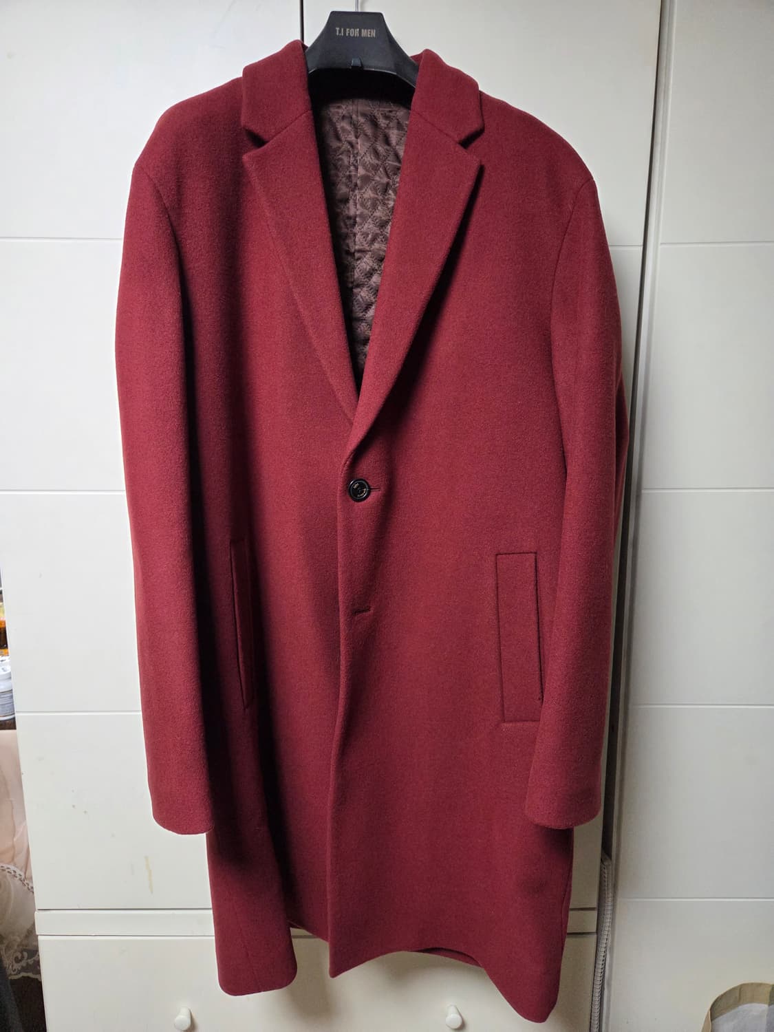 티아이포맨 울캐시 싱글코트 XL 105 상품이미지1