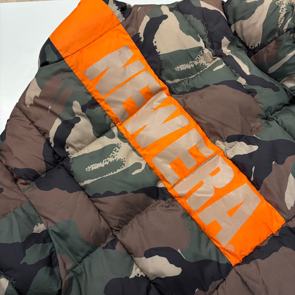 [90] 뉴에라 카모 블럭 퀼팅 패딩 점퍼 B537 상품이미지8