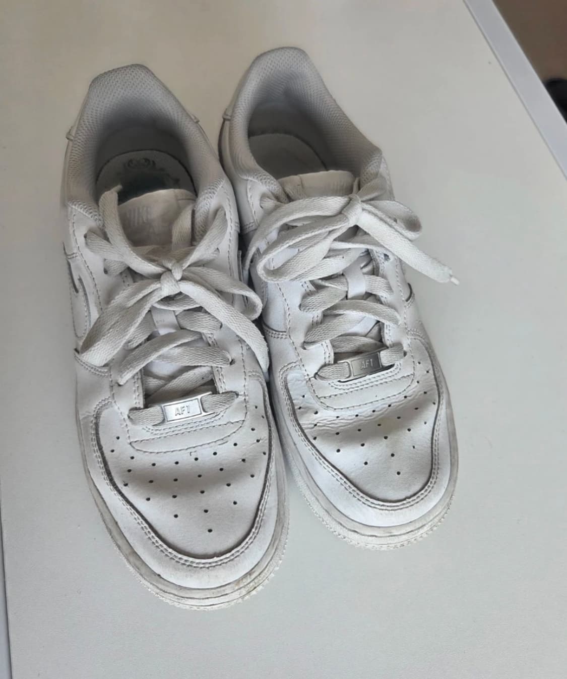 나이키 에어포스1 올백 운동화 / 에어포스 화이트 240 상품이미지3