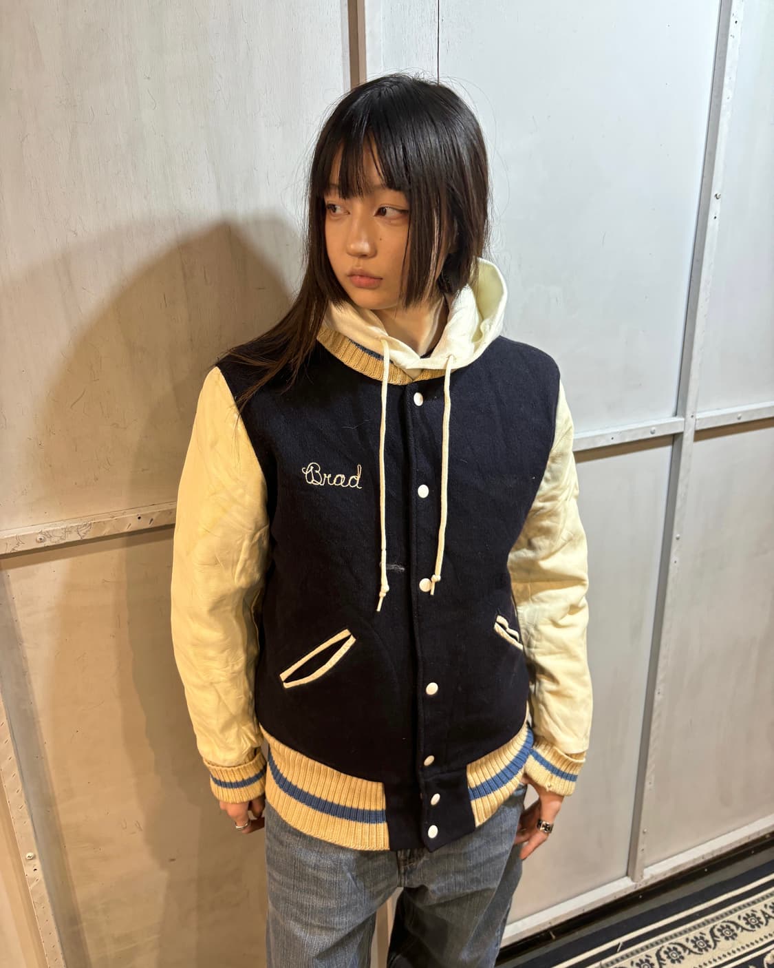 90s Vintage Varsity Jacket 상품이미지1