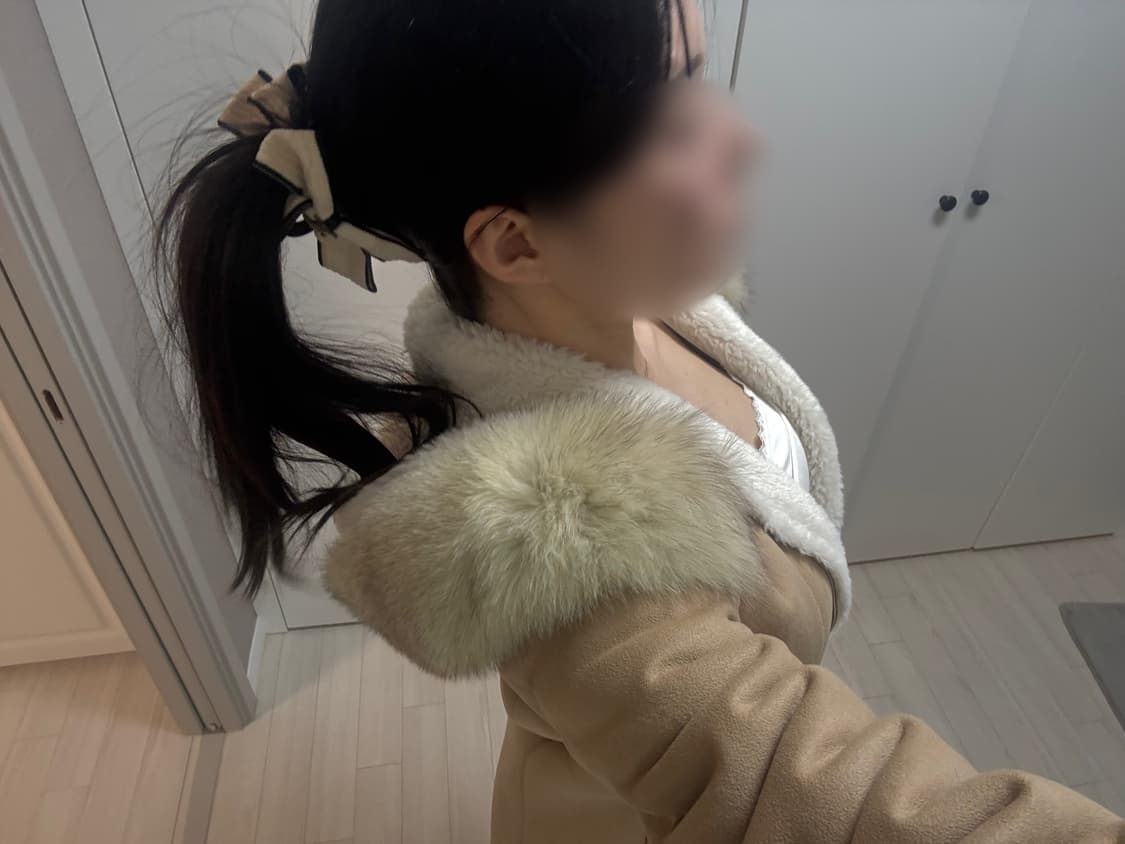 듀웰 양털 퍼 자켓 상품이미지4