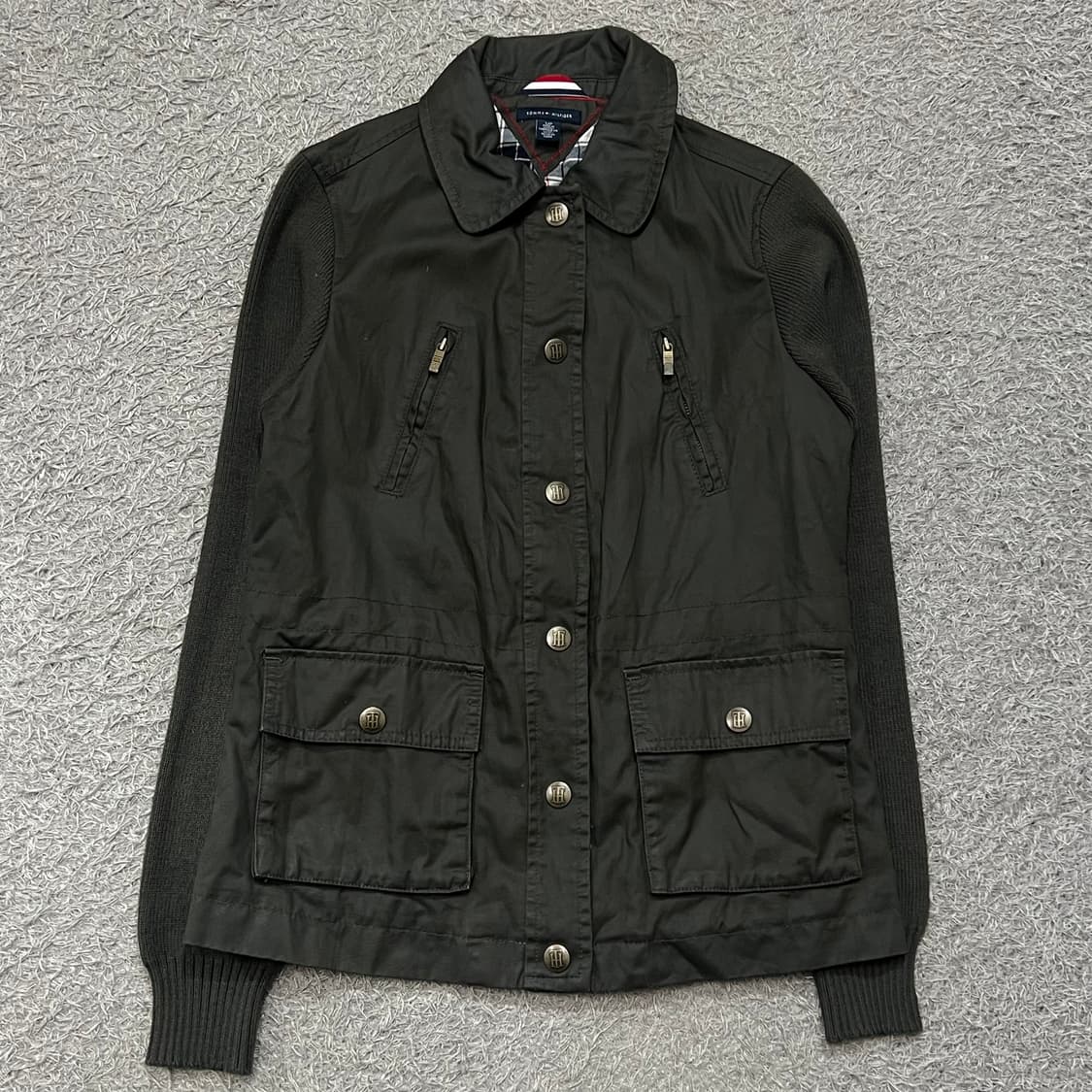 [우먼90] 타미힐피거 자켓 (후드x) 상품이미지1