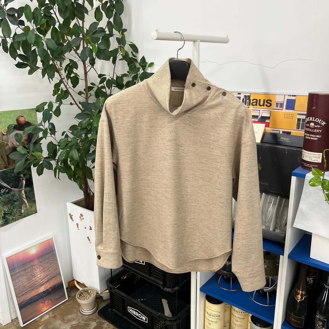 더캐시미어 터틀넥 탑 82 상품이미지1