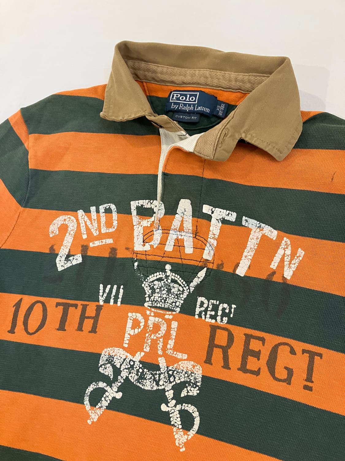 폴로 랄프로렌 치프키프 스트라이프 반팔 럭비티 상품이미지3