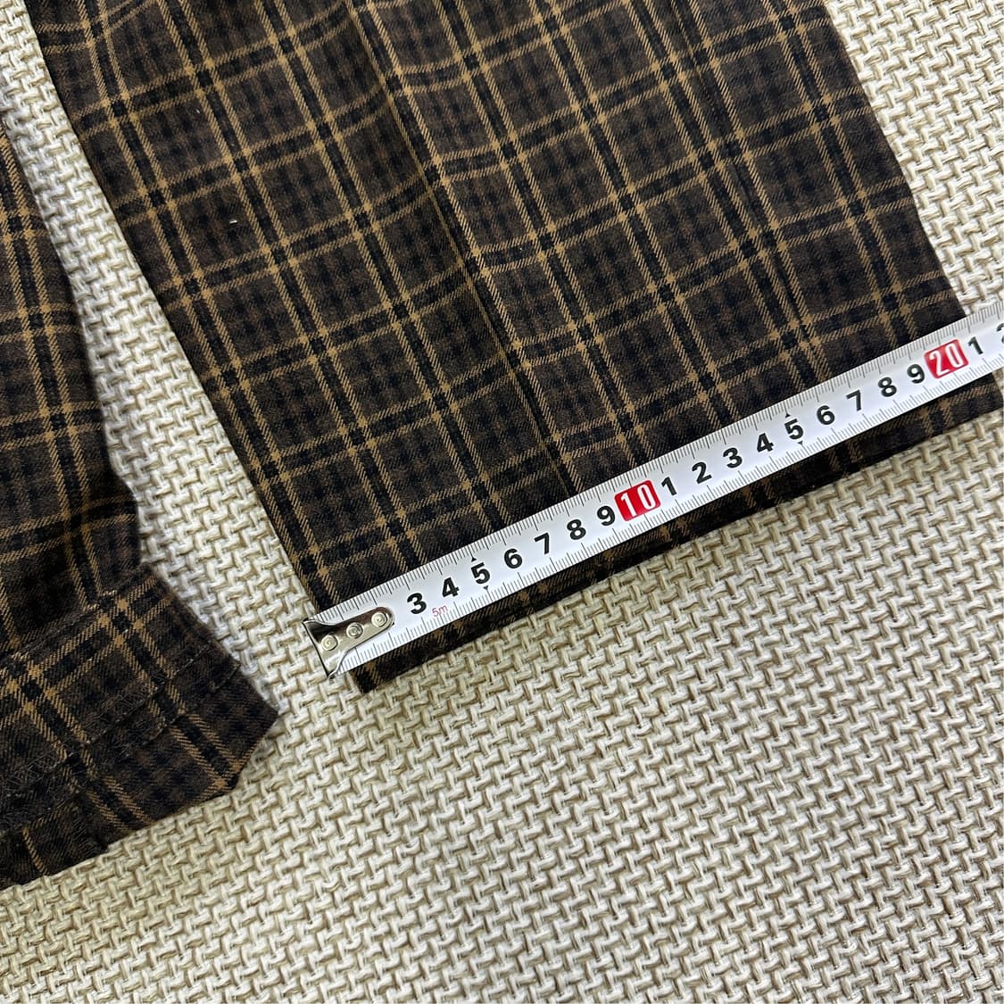 86-97 닥스 플란넬 체크 팬츠 0429D 상품이미지8