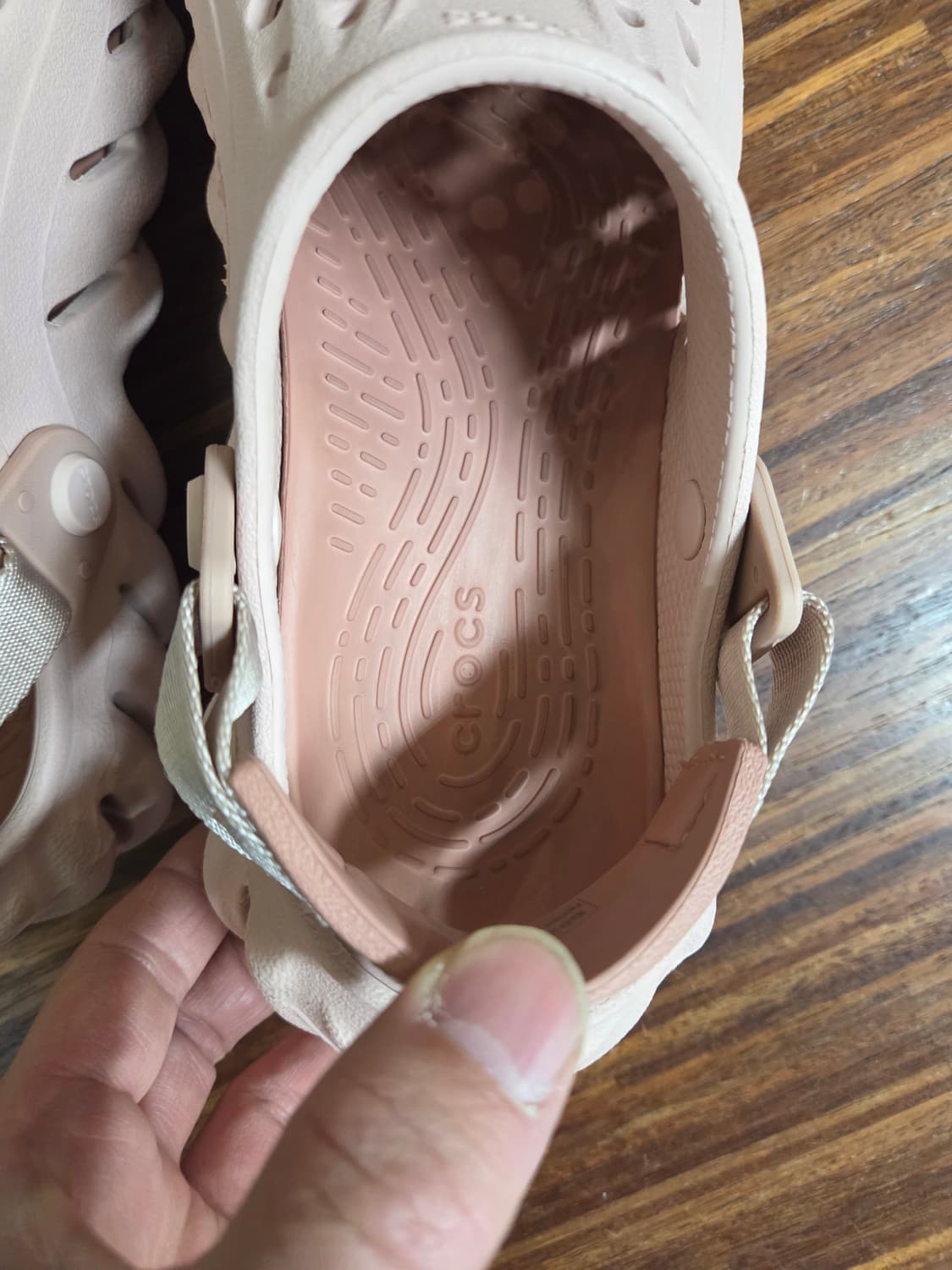 크록스 에코 클로그 핑크 클레이 j3 220 225 상품이미지3