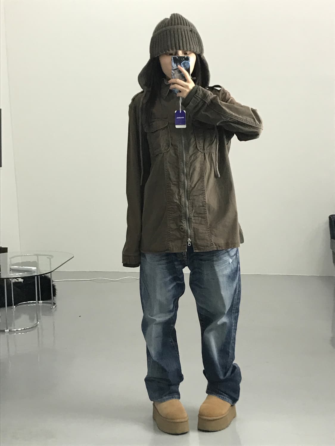 TRAP/U 밀리터리 필드 자켓 상품이미지1