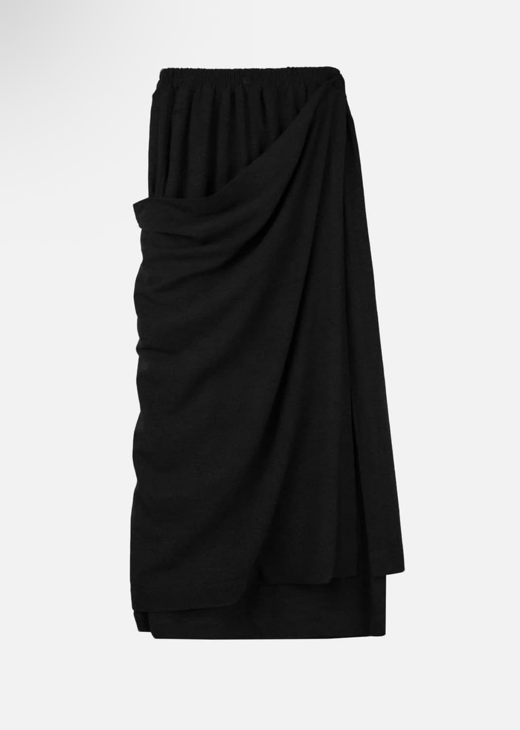 세릭 드레이프 롱 스커트 상품이미지1