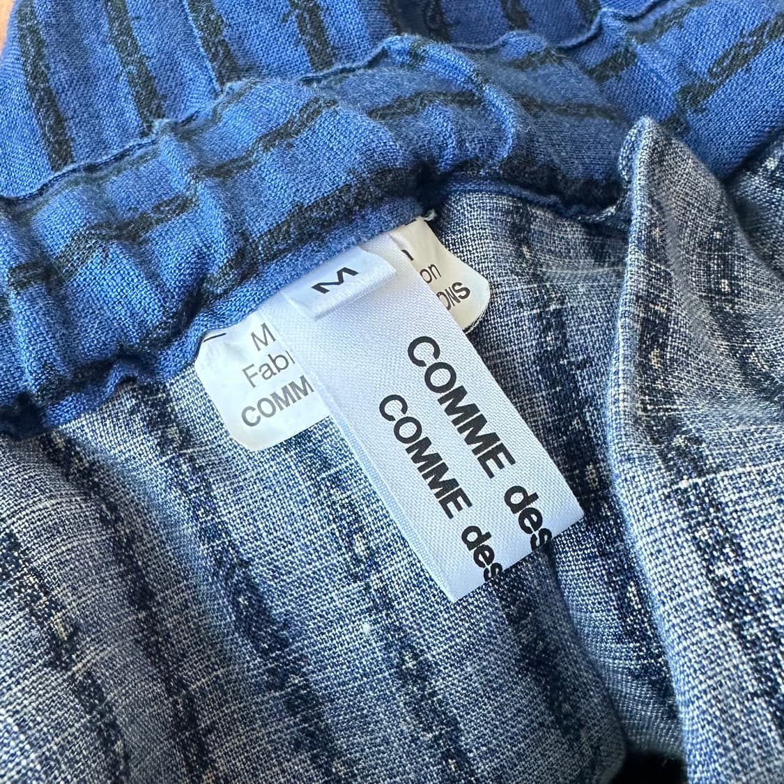 꼼데가르송 밴딩 스커트 스트라이프 M 상품이미지3