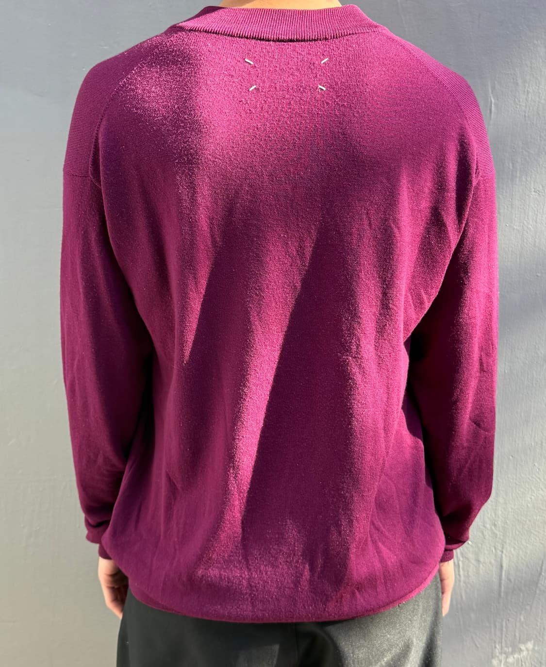 마르지엘라 브이넥 니트 상품이미지2