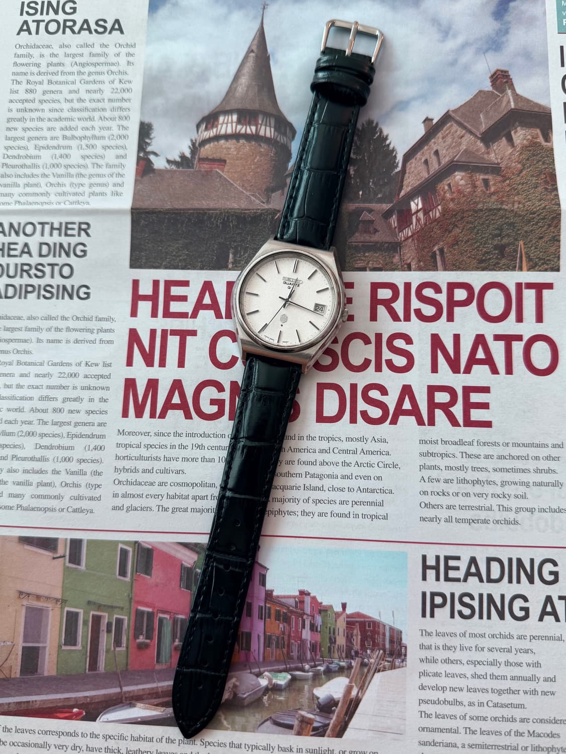 Seiko 세이코 Quartz QZ Date 상품이미지2