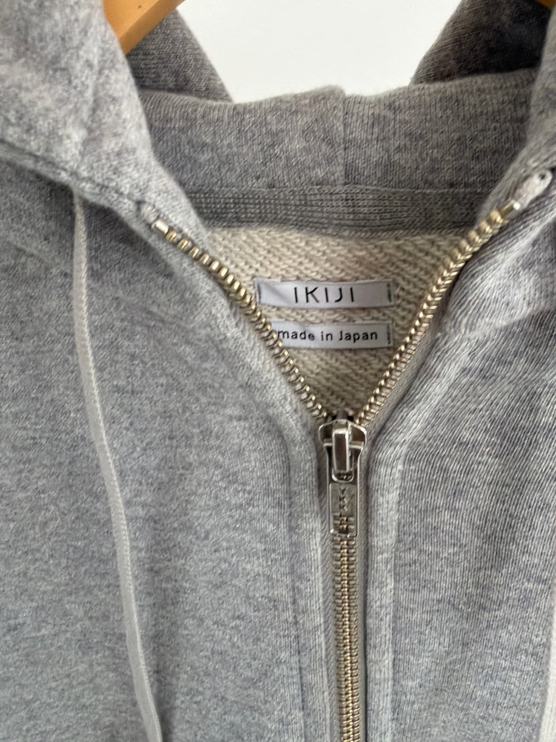 IKIJI 2way zipper hood zip up  상품이미지6