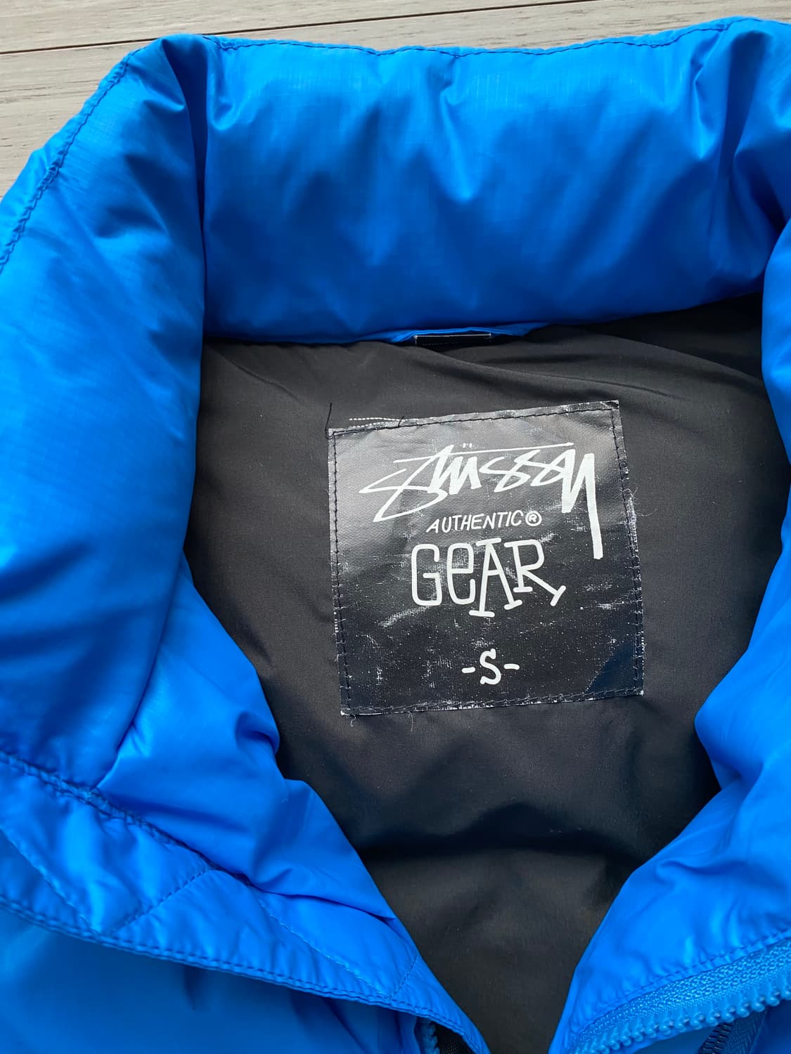 올드 스투시 어센틱 기어 다운 베스트 상품이미지4